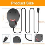 250W Submersible Bird Bath Heater for Winter