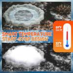 Flower Shape 250W Submersible De-Icer for Ponds