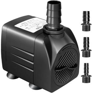 GROWNEER 550GPH Submersible Water Fountain Pump