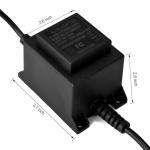 Waterproof Voltage Converter for Outdoor Lighting & Pumps