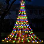 320 LED Outdoor Star String Lights for Holidays