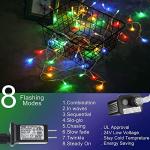 320 LED Outdoor Star String Lights for Holidays