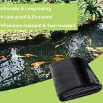 14x14 FT Heavy-Duty Pond Liner for Fish
