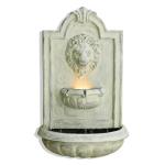 Takamota Lion Head Wall Hanging Fountain 27.5