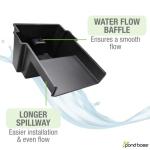 8-Inch Waterfall Spillway for Ponds and Streams