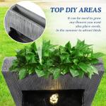 Large Outdoor & Indoor Resin Water Fountain with Light