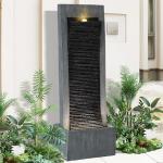 Large Outdoor & Indoor Resin Water Fountain with Light