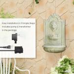 Takamota Lion Head Wall Hanging Fountain 27.5