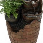 Glenville Cascading Water Fountain and Pump