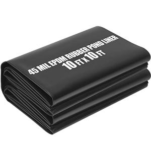 Hoolerry 10x10 Ft Fish Safe Pond Liner