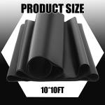 Hoolerry 10x10 Ft Fish Safe Pond Liner