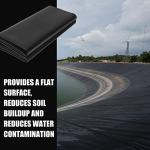 Hoolerry 10x10 Ft Fish Safe Pond Liner