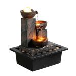 Three Bowls Rotating Ball Tabletop Fountain