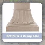 3-Tier Outdoor Water Fountain for Garden Patio