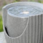 Eco-Friendly Small Outdoor Water Fountain with LED Lights