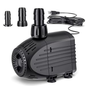 880GPH Ultra Quiet Submersible Water Pump