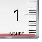 AcuRite Clear Waterfall Rain Gauge, 5-Inch Capacity