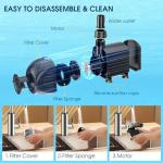 880GPH Ultra Quiet Submersible Water Pump