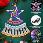 350 LED Waterproof Star String Lights for Outdoors