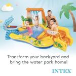 Inflatable Dinosaur Water Play Center for Kids