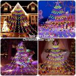 350 LED Waterproof Star String Lights for Outdoors