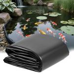 15 Mil Black Pond Liner for Outdoor Use