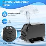 Solar-Powered Pond Waterfall Kit for Ponds