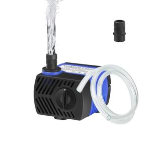 AQUANEAT Mini Submersible Water Pump, 80 GPH