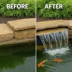 16-Inch Waterfall Spillway for Ponds and Streams