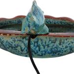 Sunnydaze 7-Inch Ceramic Fish Tabletop Fountain