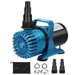 TONGCHANT 100W Ultra-Quiet 1800 GPH Pond Pump