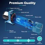 TONGCHANT 100W Ultra-Quiet 1800 GPH Pond Pump