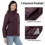 Women's Lightweight Packable Short Puffer Jacket