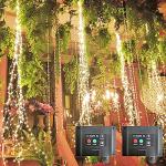 2 Pack Solar Firefly Bunch Lights with 8 Modes