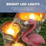 5-Tier Flamingo Water Feature Fountain with LED Lights