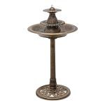 MoNiBloom 37" 3-Tier Outdoor Bird Bath Fountain