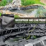 15x20 ft Fish Pond Liner for Outdoor Use