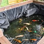 15x20 ft Fish Pond Liner for Outdoor Use