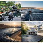 10x13ft Waterproof Pond Liner for Outdoor Use