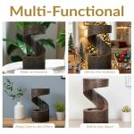 Sunnydaze 14-Inch Winding Showers Tabletop Fountain