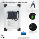 36" 2-Tier Solar Water Fountain - Classic Style