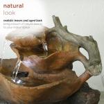 Alpine 9" Indoor Tiered Leaf Water Fountain