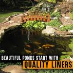 5 ft. x 10 ft. Fish Safe Pond Liner