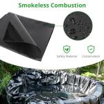 4x7ft UV Resistant Pond Liner - Easy Cut