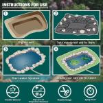 13x13ft UV Resistant Pond Liner for Water Features