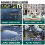 13x13ft UV Resistant Pond Liner for Water Features