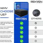 Pond Liner Underlayment with Garden Staples