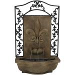Sunnydaze 33" Electric Wall Fountain - Florentine Style