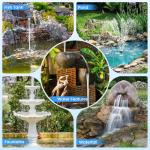 Solar Pond Filter and Fountain Pump Kit