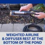 Pond Guy Aerator Kit for Koi and Fish Ponds